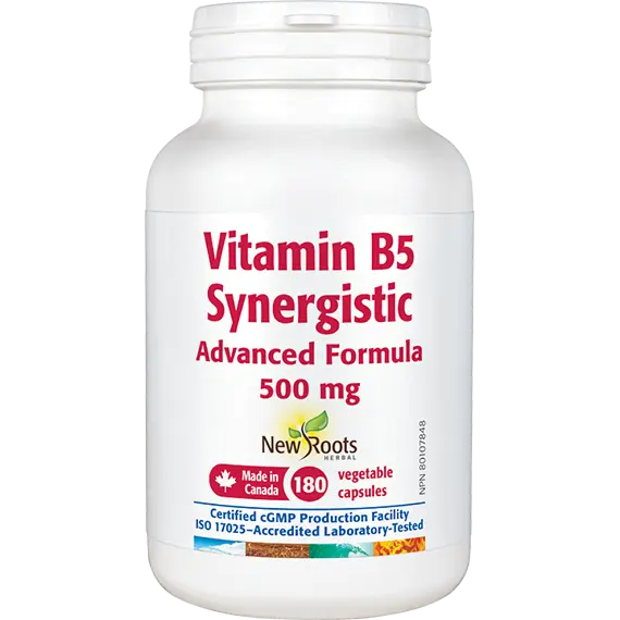 Vitamin B5 Synergistic